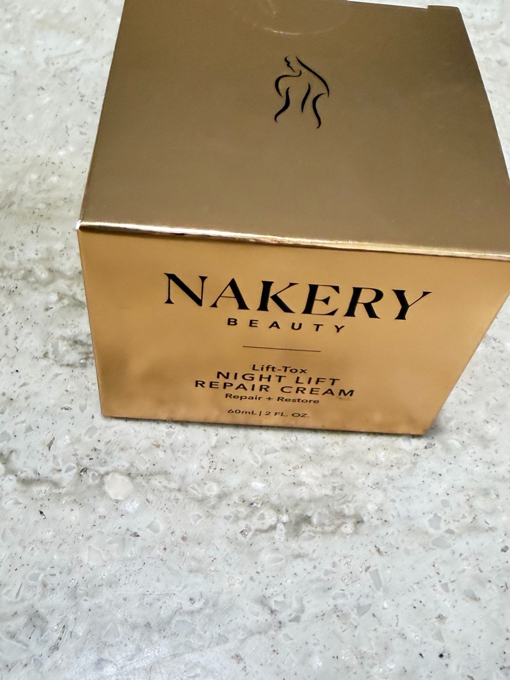 Nakery Beauty Lift-Tox Night Lift Repair Cream - Gold Box